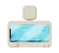 Genérico Soporte para Teléfono De Ducha Impermeable,Soporte De Pared para Móvil con Rotación 360° Y Altavoz - Ultradelgado Smartphone para Ducha - para Baño Cocina Dormitorio Residencia Hotel