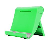 Generico Soporte para teléfono plegable ajustable PP universal - Soporte de escritorio para mesilla de noche Tablet para Live Streaming, juegos, visión vídeo y lectura, ancho apto para todos los