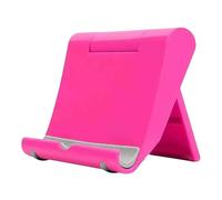 Generico Soporte para teléfono plegable ajustable PP universal - Soporte de escritorio para mesilla de noche Tablet para Live Streaming, juegos, visión vídeo y lectura, ancho apto para todos los