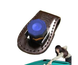 Genérico Soporte para Tiza para Cinturón De Teléfono, Compacta De Cuero De PU, Clip Magnético Portátil para Cinturón De, Estuche para Tiza para De | Herramienta De De Precisión