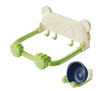 Genérico Soporte Pared Ollas,Colgador de de Sartenes | con Ganchos de y Gancho para Lavabo | para Uso en Cocina, Baño, Restaurante, Casa Rural, Ducha, Toalla,