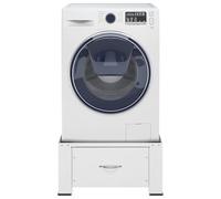 Genérico Soporte Pedestal para Lavadora con cajón Blanco,Casa y jardín,Accesorios para electrodomésticos,Accesorios para electrodomésticos de lavandería,Accesorios para lavadoras y secadoras-50448