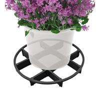 Genérico Soporte Platillo Plantas - Elevador Jarrones Resistente Clima Drenaje | Pies Maceta para Interior Balcón Terraza Porche | Jardín Patio Apartamento Protector Superficie Equipo Kit Producto