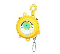 Genérico Soporte retráctil para Herramientas con contrapeso de Resorte, Gancho y Cable de Acero - 1,5 m de Longitud, Ideal para talleres y líneas de Montaje, soporta Herramientas de hasta 70 kg (Uso