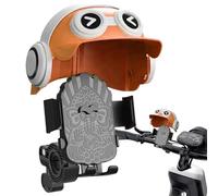 Generico Soporte Teléfono Moto Navegación GPS Visualización Llamadas | Soporte para teléfono móvil para bicicleta con casco, llamadas en vivo para guía de navegación y entregas