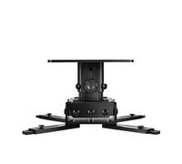 Genérico Soporte Universal for proyector láser de aleación de Aluminio for Acer NEC XGIMI Nuts, Colgador for proyector, Soporte de Montaje en Pared, Estante de elevación(11-13MM Black)