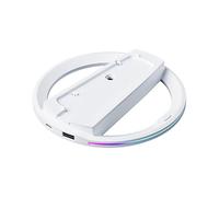Genérico Soporte vertical consola para PS5 Slim, soporte de sobremesa con luces RGB para PS5 Slim