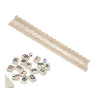 Genérico Soportes para Mahjong con Empujadores,Acrílico Magnético Festoneado - Porta Fichas Majiang con Empujador | para Noches De Juegos Clubes Reuniones Familiares Centros De Mayores Y Hogar