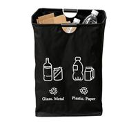 Genérico Sorting Basket - Fabric Bottle Holder, Rectangular Cleanup Vessel, Eco Friendly Receptacle, Mobile Refuse Station | Sturdy Utility Sack, Efficient Classroom Maintenance for School Waste