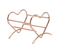 Genérico Sostenedor De La Borla Estante De Hojaldre De Huevo De Belleza Soporte De Huevo De Belleza Botellas De Spray Botella Vacía Botella De Spray Estatuilla De Entrada Aleación Rose Gold