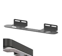 Generico Soundbar Wall Mount, Under TV Soundbar Bracket, Floating Storage Rack, Carbon Steel Speaker Holder, Space-Saving Design, 16.34x4.33x5.12 Inches, for Router, Remote Control