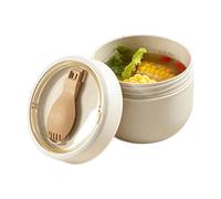 Genérico Soup Containers With Lids - Hot Food Flask | Leakproof With Spoon | Hot Food Lunch Container Soup Bowl For Office School Travel Camping Fishing Picnic Hospital Salad Snack Porridge Fruits