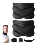 Genérico Soutien du cou de Vitavix pour le ronflement, attelle de cou pour dormir, support du cou - Ne plus jamais ronfier, collier cervical à mousse molle réglable, soulagement de la pression (2pcs)