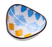 Genérico Soy Sauce Bowls, Seasoning Dishes Set, Bohemia Ceramic Plates, Elegant Appetizer Design, Strong Kitchen Tableware, for Sushi Bbq Home Celebrations Wedding Use, 3,86 x 3,86 x 1,18 pulgadas