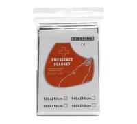 Generico Space Blanket - Manta impermeable y reflectante portátil, resistente al viento, material de protección térmica, diseño compacto y ligero | Manta de supervivencia para senderismo, viajes