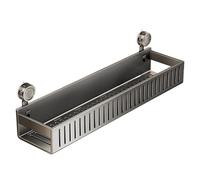 Genérico Space Saving Suction Cup Bathroom Shelf, Wall Mounted Shower Rack, Easy Install Organizer for Families, College Students, Dormitories, Durable Storage Solution, Versatile Bathroom Accessory