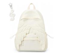 Genérico Spacious Angel Wing Travel Backpack for Women,Large Capacity Cute Daypack with Wings,Sweet Fun Novelty Nylon Rucksack