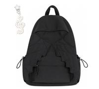 Genérico Spacious Angel Wing Travel Backpack for Women,Large Capacity Cute Daypack with Wings,Sweet Fun Novelty Nylon Rucksack