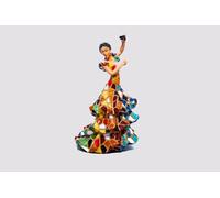 Genérico Spanish Flamenco Dancer Mosaic Figure Statue Made with Marble Dust and with Enamel. It's The Best Collection in Spain. (24 Centimeters)