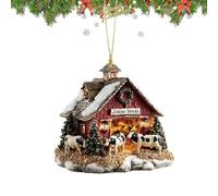 Genérico Spanish Title: para El Árbol De Navidad | de Acrílico 2D - Decoraciones Navideñas para Casa De Interior,para Ventana Y Fiesta Y Vacaciones Y Hogar Y Pared Y Coche Y Mochila Y