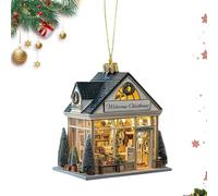 Genérico Spanish Title: para El Árbol De Navidad,De Casa Acrílico 2D - Decoraciones del Hogar en Fiestas,para el Hogar la Pared la Ventana el Coche la Mochila la Fiesta la Celebración Invierno