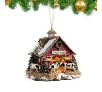 Genérico Spanish Title: para El Árbol De Navidad,De Casa Y Árbol En Acrílico Bidimensional - Decoración De Invierno para Casa | para Ventana Y Fiesta Y Vacaciones Y Hogar Y Pared Y Coche Y Mochila Y