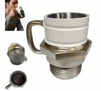 Genérico Spark Plug Coffee Mug,Spark Plug Mug,Resin Coffee Cup for Car Lovers,personalized Auto-Inspired Gift,Creative Sparkplug Cup for Gearheads,Collectors,Mechanics (1 pcs)