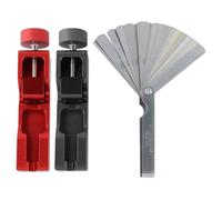 Genérico Spark Plug Gapper, Alloy Spark Plug Gapping Tool Feeler Measuring Tool, Efficient Spark Plug Adjustment Spark Plug Gaps Tool for Families Friends, Spark Plug Adjustment