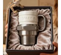 Genérico spark1 Plug Mug, Car Mechanic Mug, Auto-Inspired Engine spark1 Plug Design Coffee Cup,for Gearheads Collectors Mechanics Garage Lovers Women Men