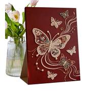 Genérico Sparkling Bead Art, Pearl Craft Activity, Instructional Set with 3D Feature, Beginner Gem Project, Artistic Kit with Decorative Design, Enthusiast Present for Home Indoor