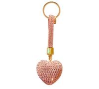 Genérico Sparkly Heart Keychain Brilliance Craftsmanship Love Shape