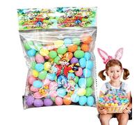 Genérico Speckled Foam Eggs - Colorful Pastel Ornaments, Glitter Finish with Lightweight Core, Basket Filler for Holiday Egg-Hunts, Seasonal Home Decor, Festive Crafting for Spring Usage