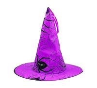 Genérico Spider Canvas Hat - Halforation Sombreros de Halloween | Accesorios de sombrero de vestuario de cosplay DI Holidays Perfect para Halloween Disfrazado de noches