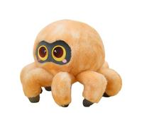 Genérico Spider Plush - Soft 11.8 Inch Big Eyed Toy for Spooky Season Decor, Cute Stuffed Animal with Texture and Cuddly Feel, Kids Adults for Nursery Bedroom Sofa Chair, Plush Halloween Accent