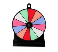 Genérico Spin Wheel - Dry Erase Draw Wheel, 12 Section Rotating Prize