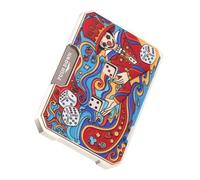 Genérico Spińner Dice - 7.8x5.3x0.7cm Metal Dice Card Game Toy | Fingertip Top Stress Relief | Pocket Fidget Spińner | Boys Gift | Desk Entertainment