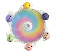 Genérico Spinner Toy - 9x9cm Parakeet Toys | PVC Rotating Bird Cage Toy, Interactive Puzzle Chewing Entertainment Companion For Pet Animals Lovebird Cockatiel Conure Lorikeets