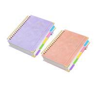 Genérico Spiral Notebook - B5 Journal Writing Book, Removable Divider System, 300 Pages Study Notepad, Organized Note Taking, Academic Recording And Planning Use | For Students Teachers Meeting