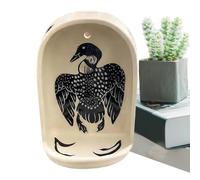 Genérico Spiritual Wall Niche - Decorative Shelf for Meditation Study, Elegant Home Decor for Statues Candles Crystals Stones, Ideal for Apartments Bedrooms Living Rooms and Workplace