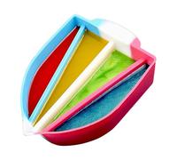 Genérico Split Cup - Silicone Pouring Cups With 4 Channels - Reusable Pour Stationery & Offfice Products For Creative Project Resin Art Casting Mold Making School Projects