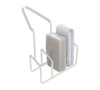 Genérico Sponge Holder 3-Slot | Metal Non-Slip Rustproof Kitchen Sink Organizer, 3-Slot Sponge Holder For Scrubber, Cleaning Brush, Soap Dish, Cloth Drying & Home Bathroom Storage