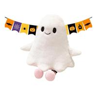 Genérico Spooky Halloween Ghost Plushes Doll | Halloween Ghost Plush Toy,Spooky Soft Cushion, For Bed Sofa Decorations,Toy Figure Decorations Doll Scary