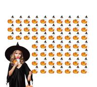 Genérico Spooky Halloween Lollipop Covers, 50 Piece Ghost Wrapper Set