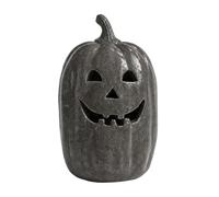 Genérico Spooky Pumpkin Lanterns Resin Pumpkin Handmade Lantern Decoration