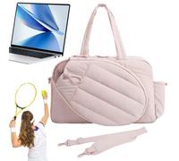 Genérico Sport Reisetasche Damen - Tennis Racket Bag Funktional, Wasserabweisende Wochenendtasche Mit Schuhabteil | Praktische Aufbewahrung Fuer Fitness Reise Arbeit Alltag