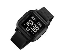 Genérico Sport Watches for Men | Water-Resistant LED Display Backlight | Men Sports W RIST Watches | fo r Outdoor Adventures Running Fitness Diving Training Daily Work Travel, negro, Se référer au