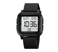 Genérico Sport Watches - Water-Resistant LED Display Backlight, Square Running Digital Watch, Shock Resistant Sports Watch For Swimming Diving Fitness Training Work Travel Boys Athlete Boyfriend