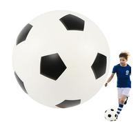 Genérico Sports Balls, Silent Football Sports Uncoated High Density Soft Soccer Ball, No Noise Indoor Training Bouncing Ball for Soccer Goal, Beach Pool Sports Basketballs Playground