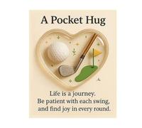 Genérico Sports Hug | Portable Encouragement Cards Pocket Inspirational Keepsake - for Players Athletes Team Managers Fans Collectors During Game Days Training Camps Tournaments Travel