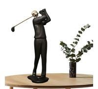 Genérico Sportstandbeeld abstracte figuur,Atleet tekens hars sculptuur - Sportman Standbeeld Voor Thuis Bar Kantoor Bruiloft Decoratie Collectie Ornamenten Cadeau, Goud, Zilver